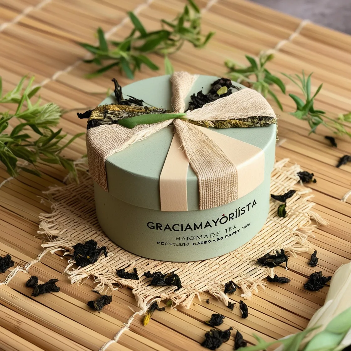 Graciamayorista Organic Luxury Tea Gift Box in Earthy Tones