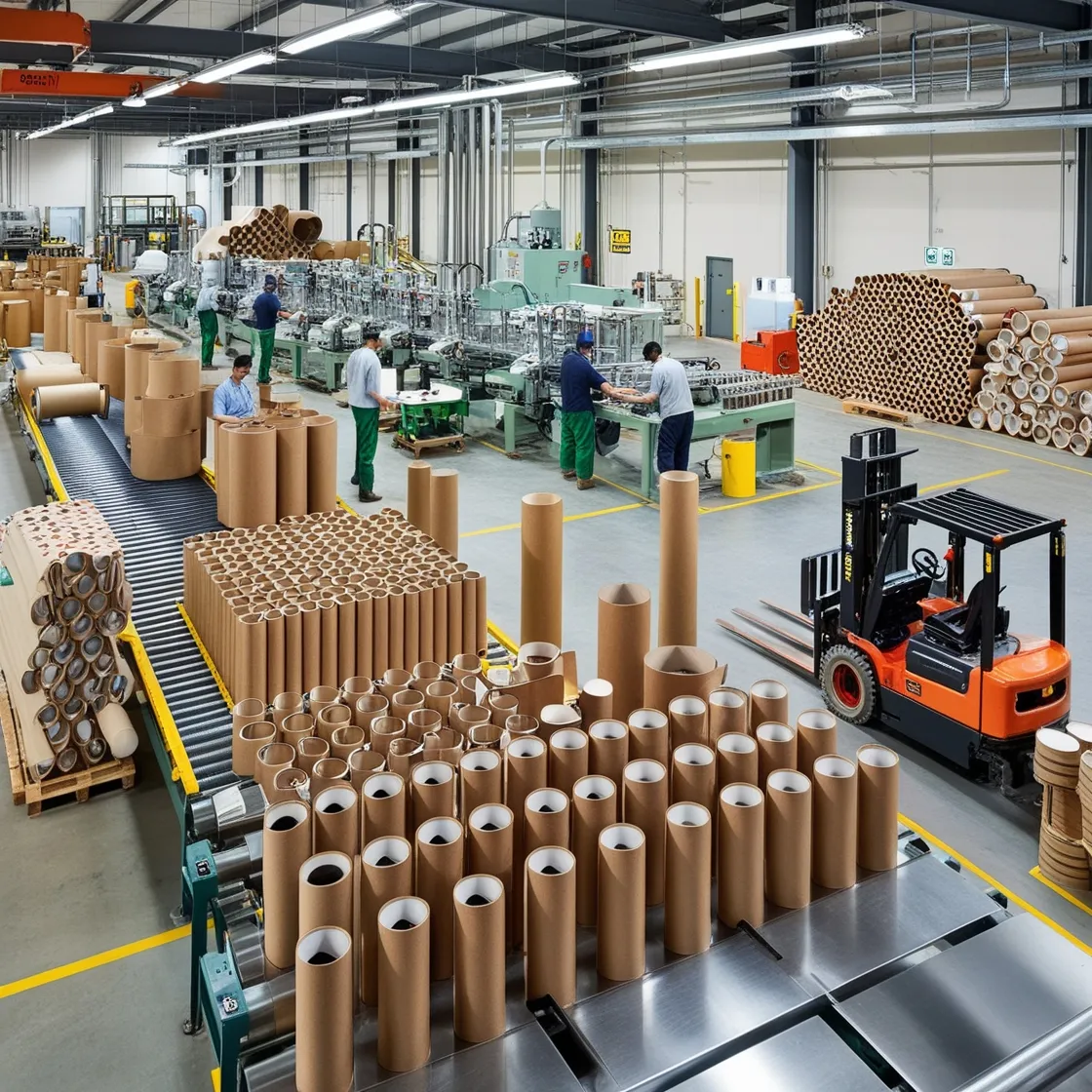 graciamayorista paper tube production workshop